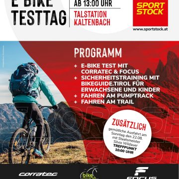 Test and rent e-bikes in the Zillertal