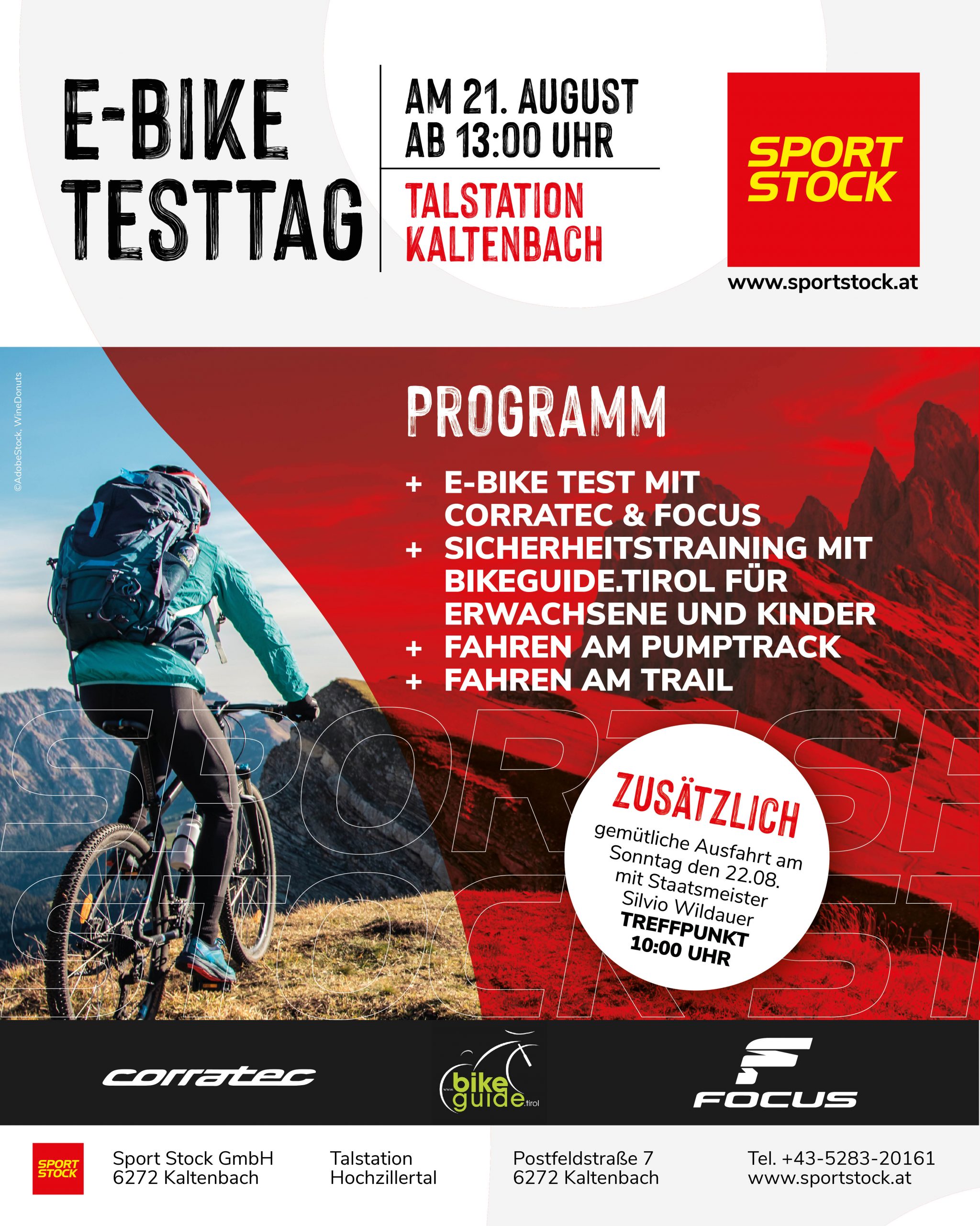Test and rent e-bikes in the Zillertal